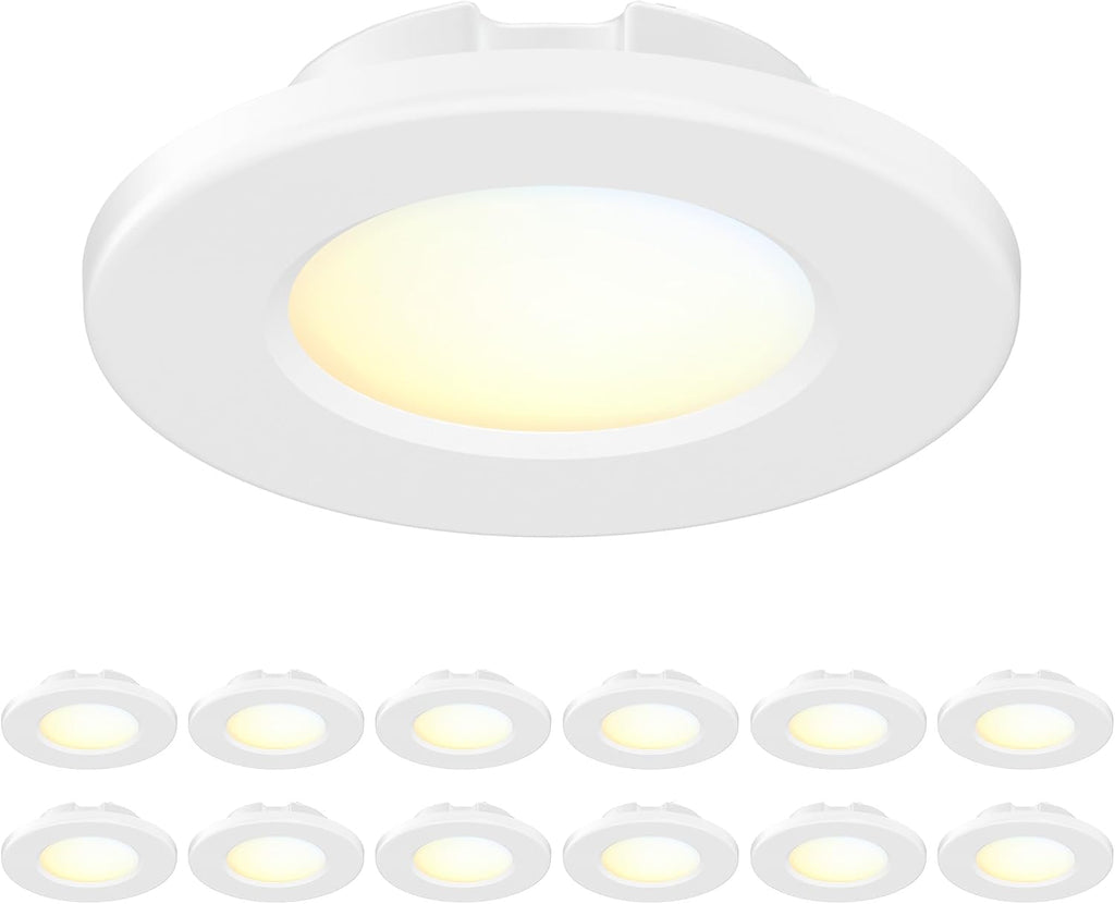 4 Inch 5CCT LED Ceiling Light 12 Pack