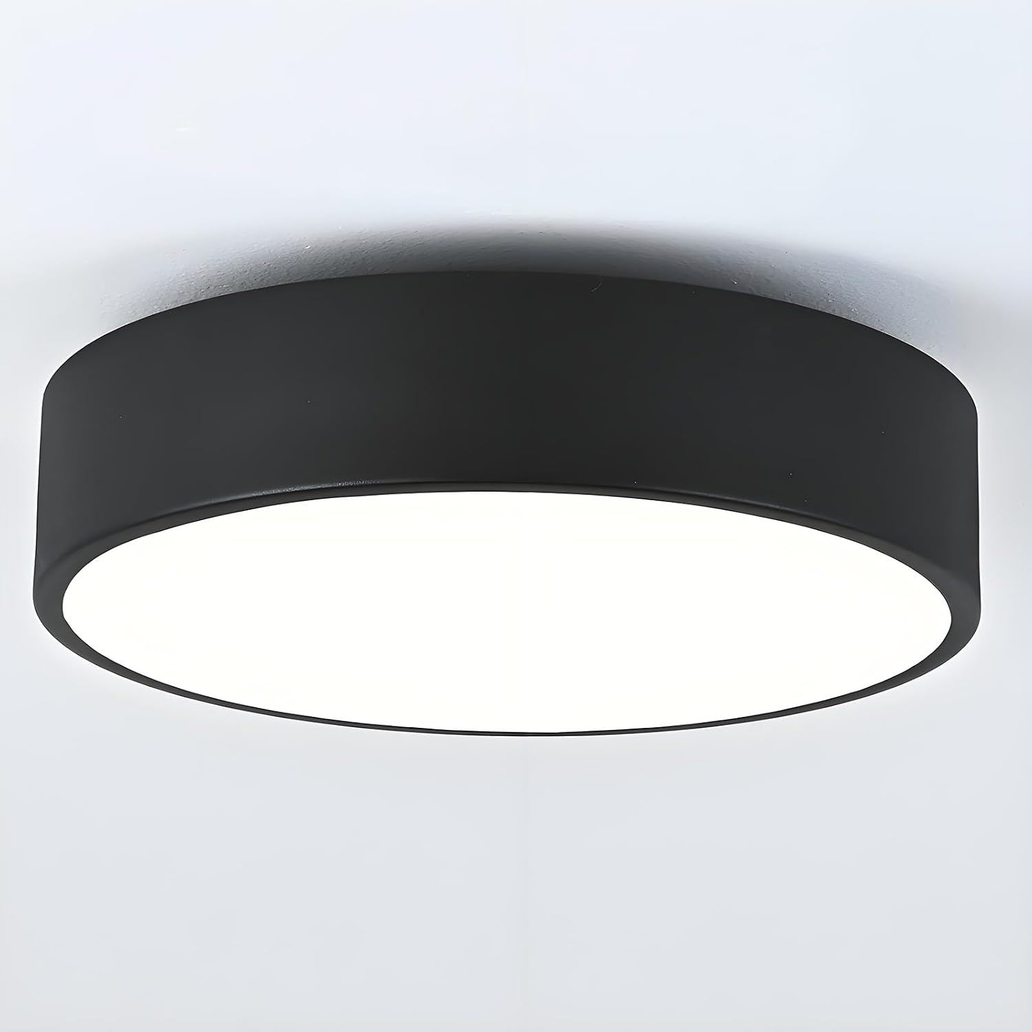 Black Round Acrylic Ceiling Light