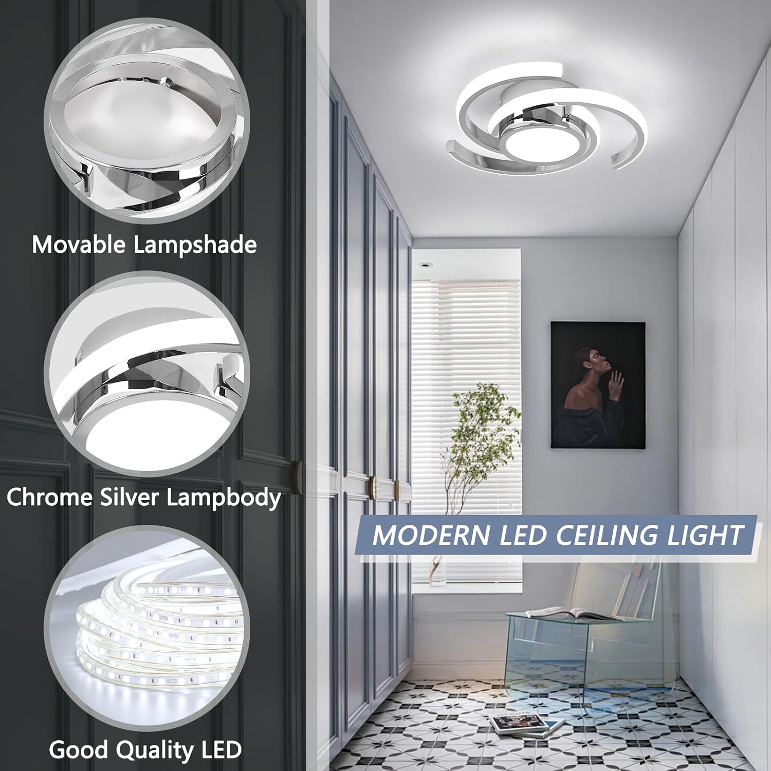 Modern LED Ceiling Light