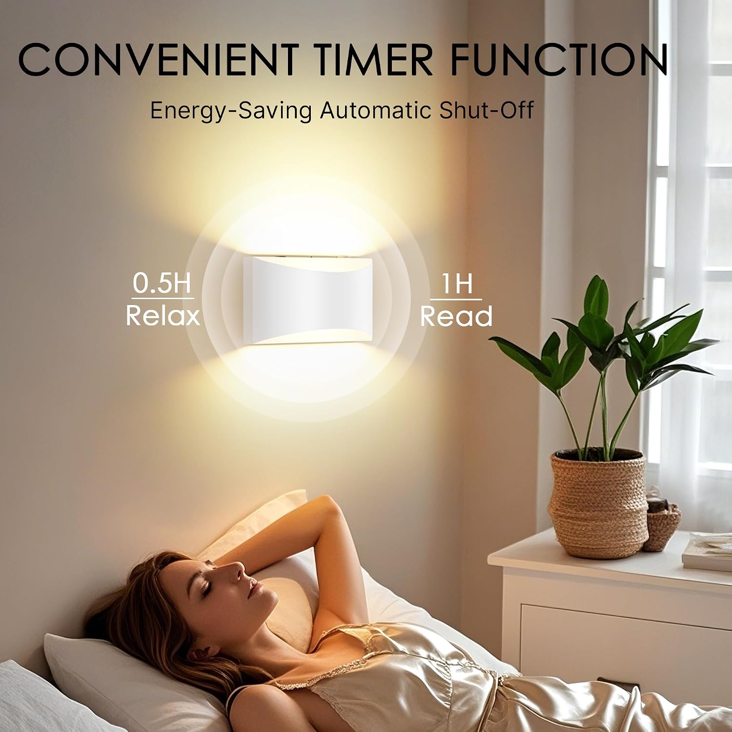 Rechargeable Wall Sconces Set