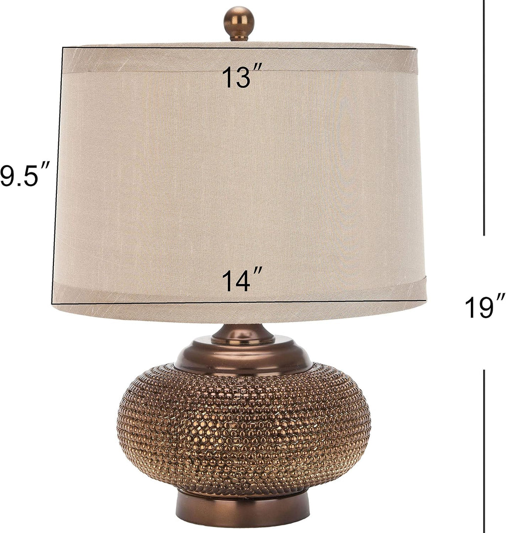 Gold Bead Table Lamp